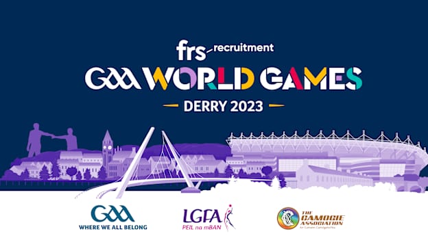 Watch LIVE: FRS Recruitment GAA World Games Finals 